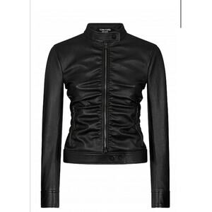 Tom Ford Lamb Leather Biker Jacket Sz.40